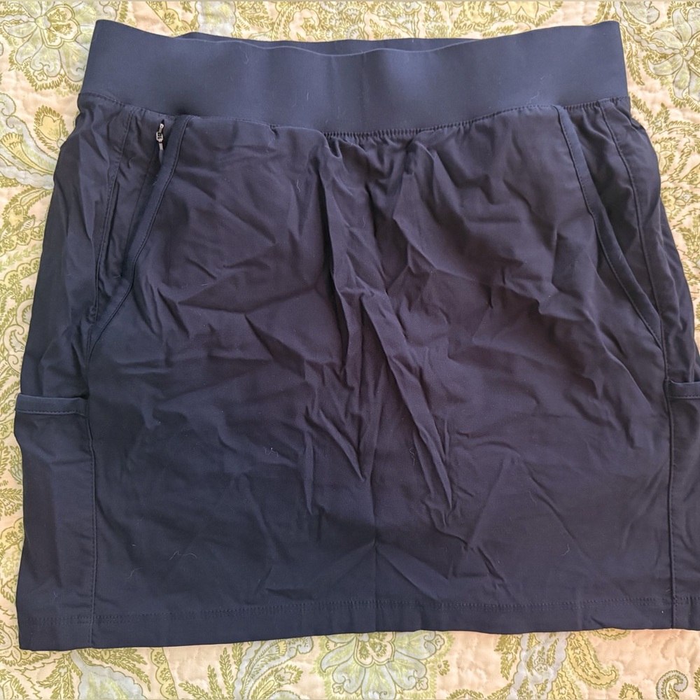 Columbia Navy Skort With Pockets